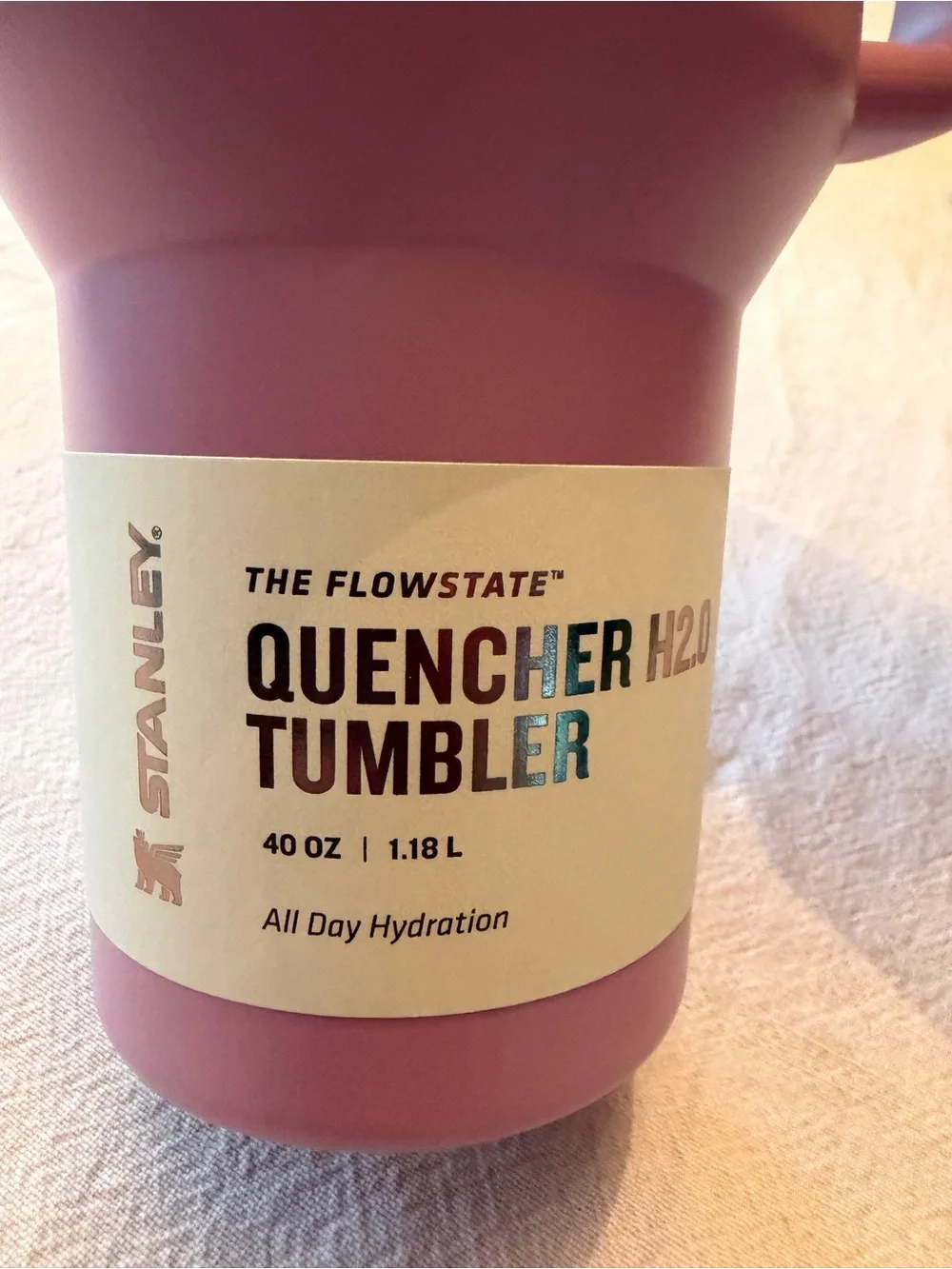 BRAND NEW STANLEY 40 oz Quencher H2.O Flowstate Tumbler with straw & handle🌷 - Picture 3 of 6